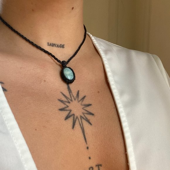 Collier artisanal - Turquoise - Picture 1 of 4